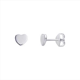 Plain Heart Earrings