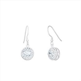 CZ Drop Earrings