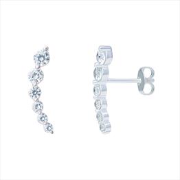 CZ Classic Drop Earring