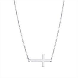 Silver Cross Necklace