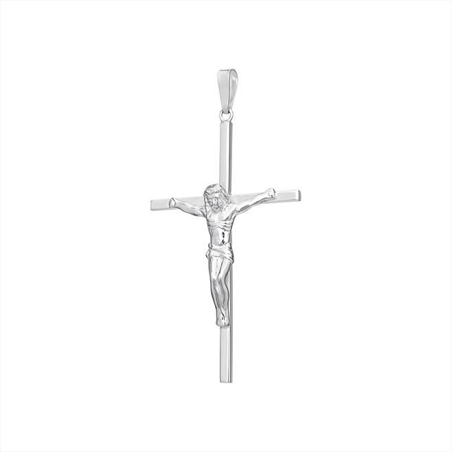 Sterling Silver Crufix Cross