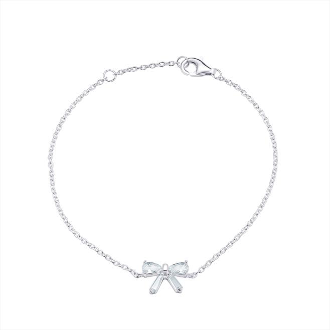 CZ Bow Bracelet