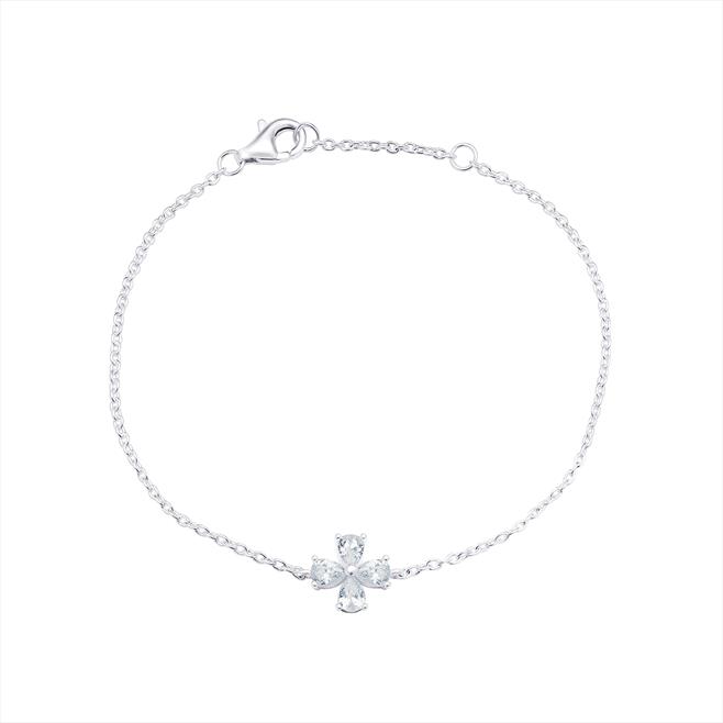 Silver Cubic Zirconia Bracelet