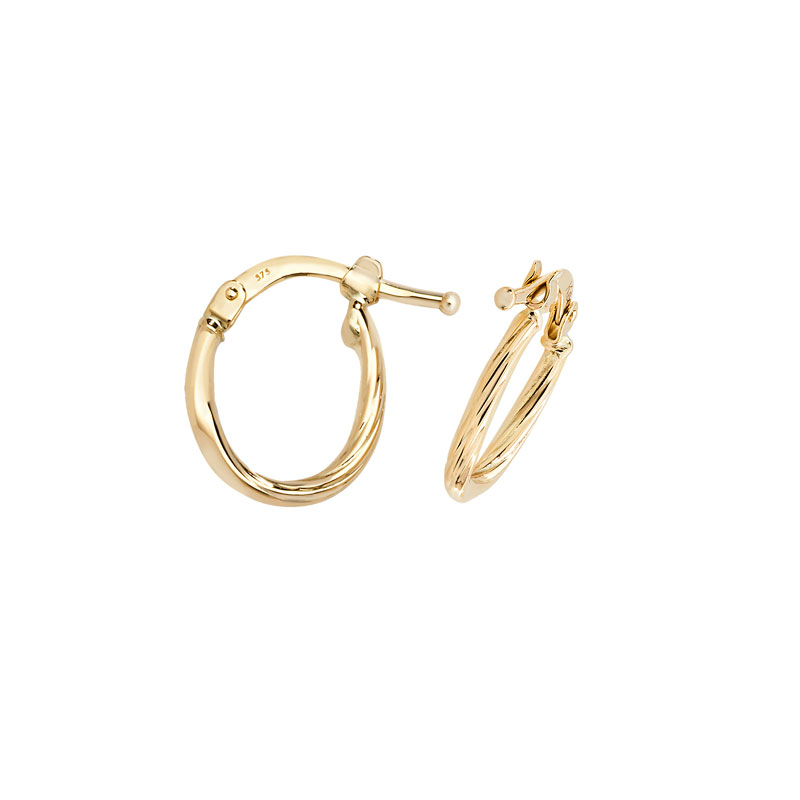 9ct Gold Baby Hoop