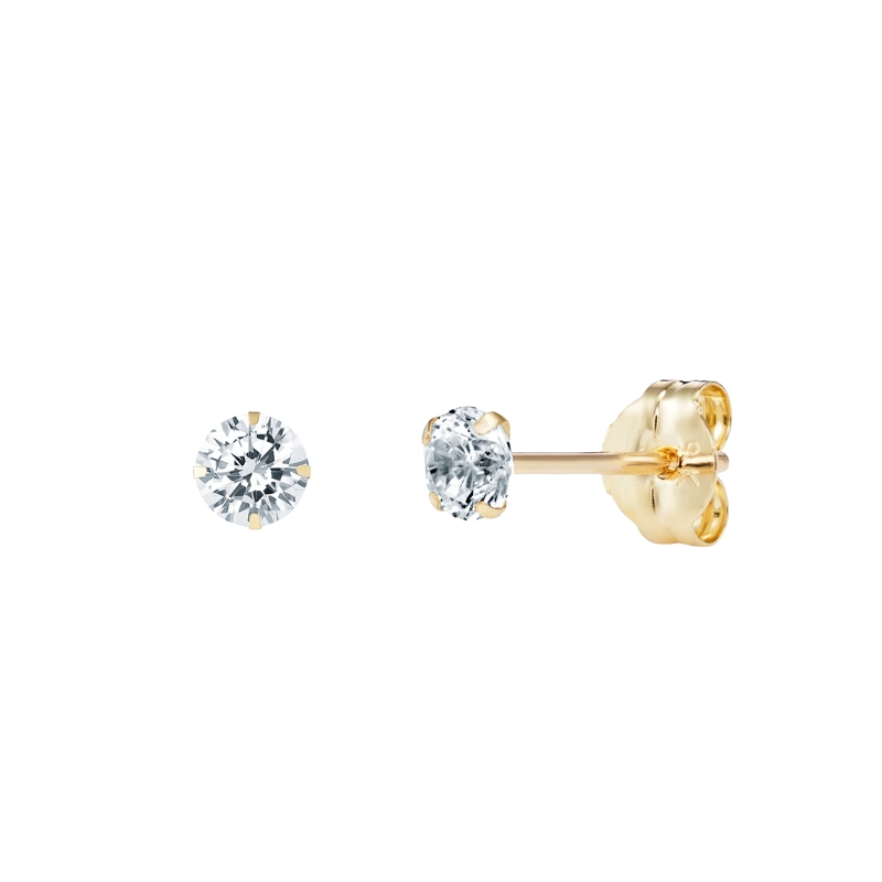 9ct CZ Studs