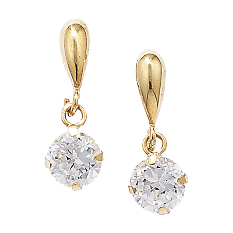 9ct Gold Drop Earrings