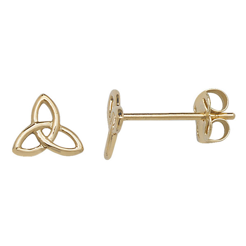 9ct Trinity Earring