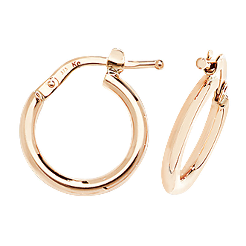 Small 9ct Gold Hoops