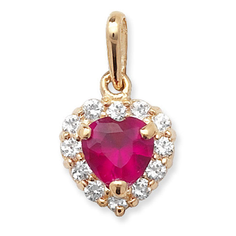 9ct Ruby Pendant