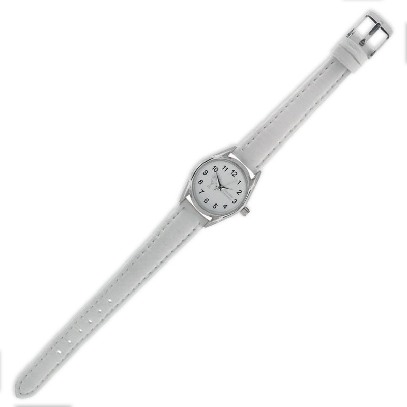 Plain White First Holy Communion Watch