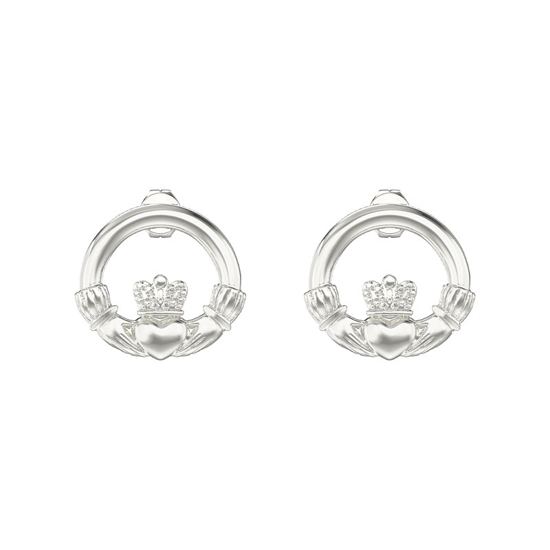 Claddagh Earring Set