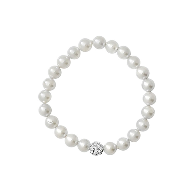 Kids Stretchy Pearl Bracelet One Set