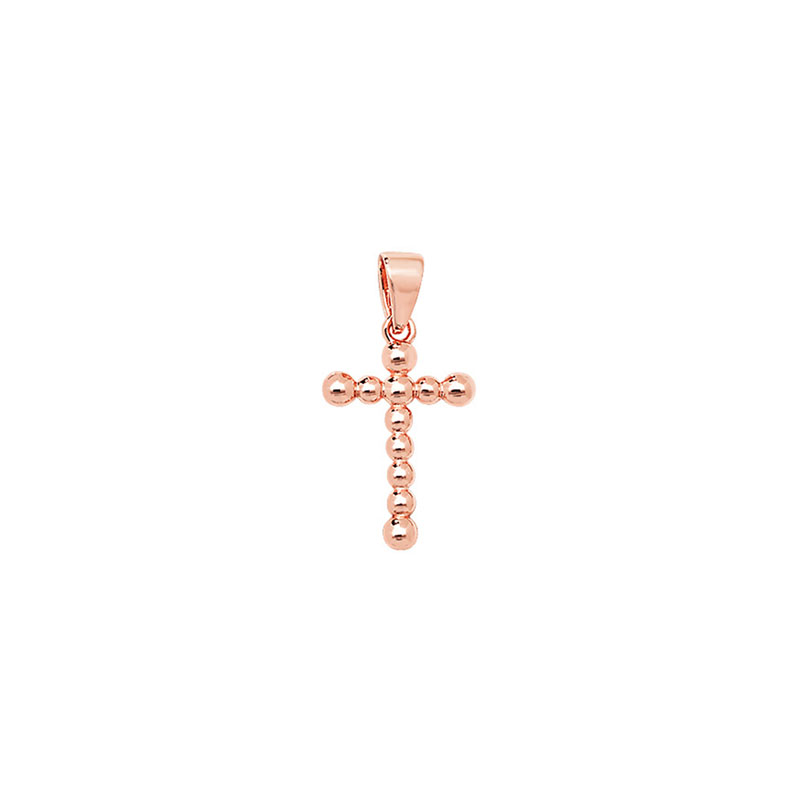 Beaded Cross Pendant Set