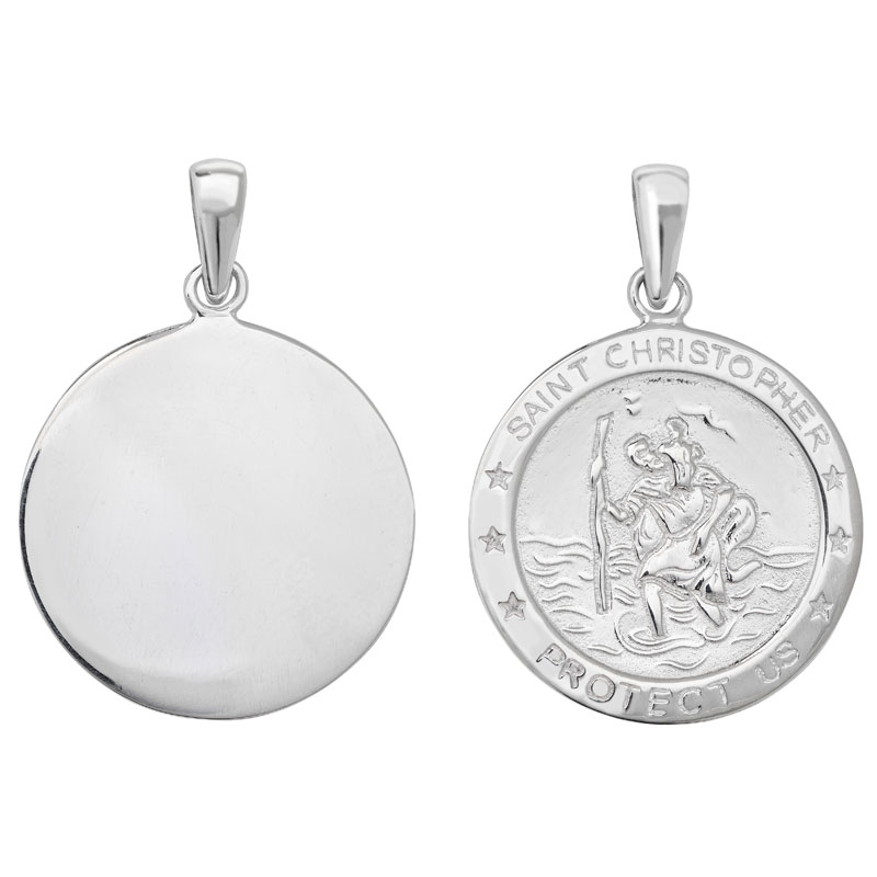 Saint Christopher Protect Us Pendants