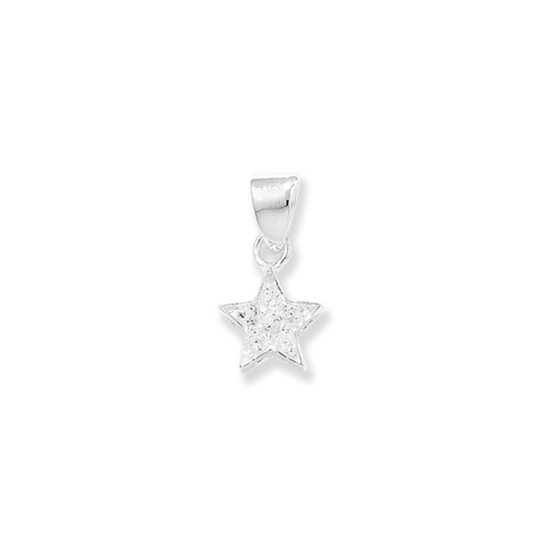 CZ Star Pendant Set