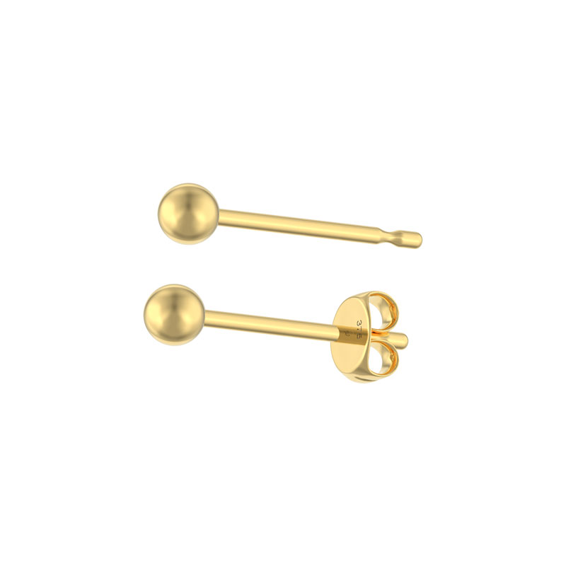 9ct Ball Stud Earring