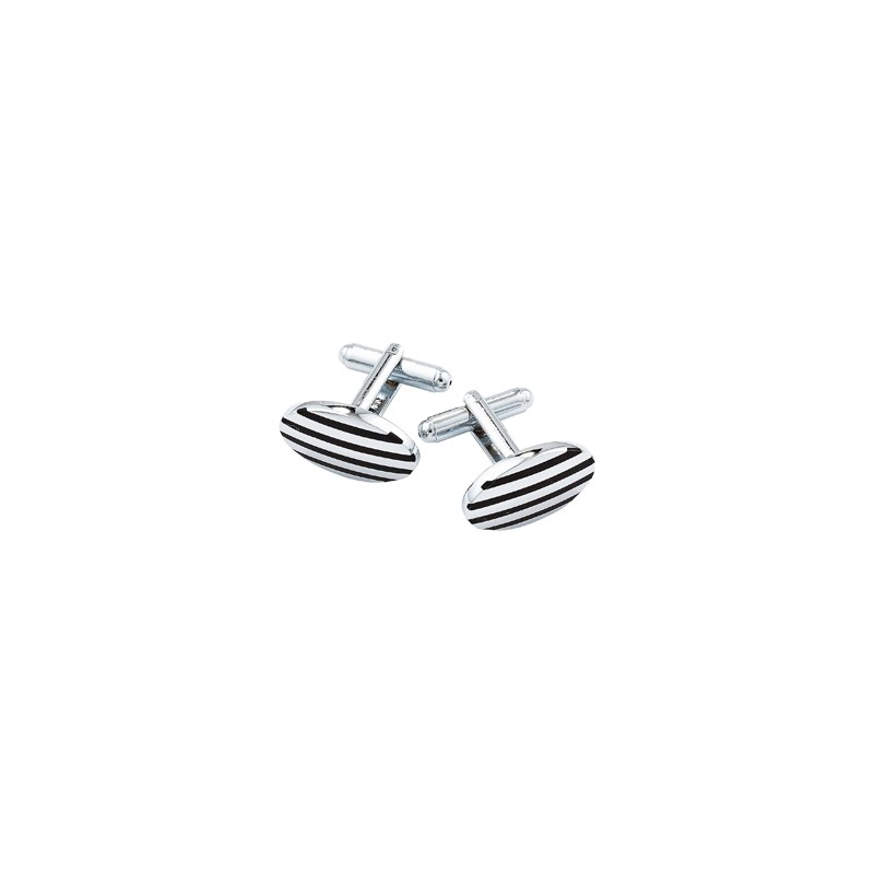 Mens Oval Cufflinks