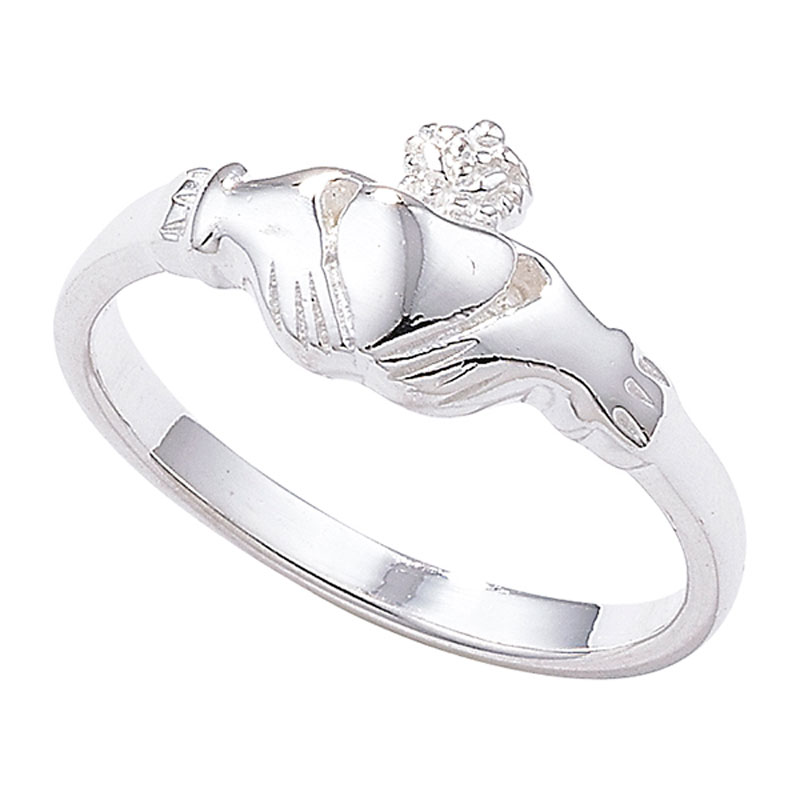 Thin Claddagh Ring