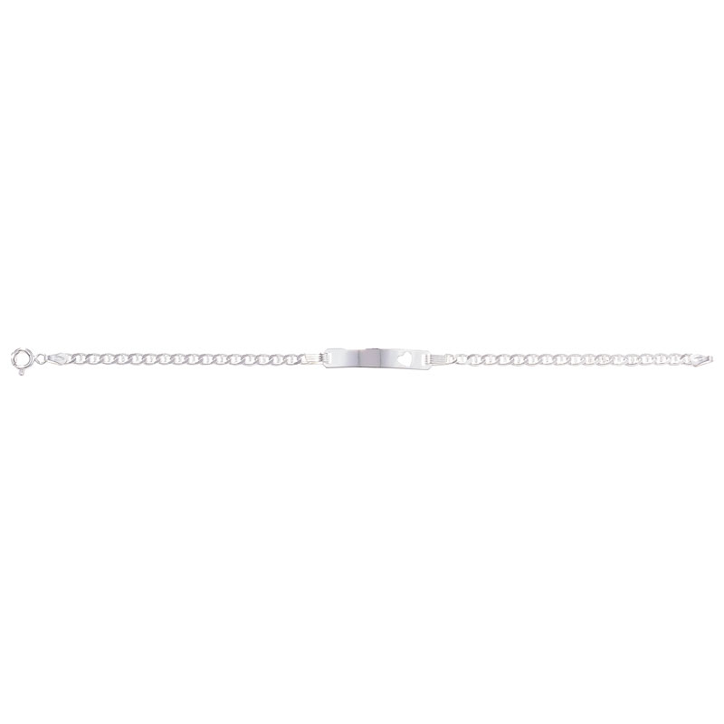 Silver ID Bracelet