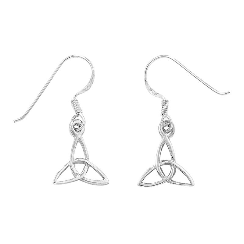 Sterling Silver Celtic Drop Earrings