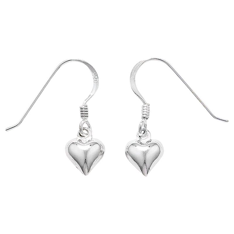 Heart Drop Earrings