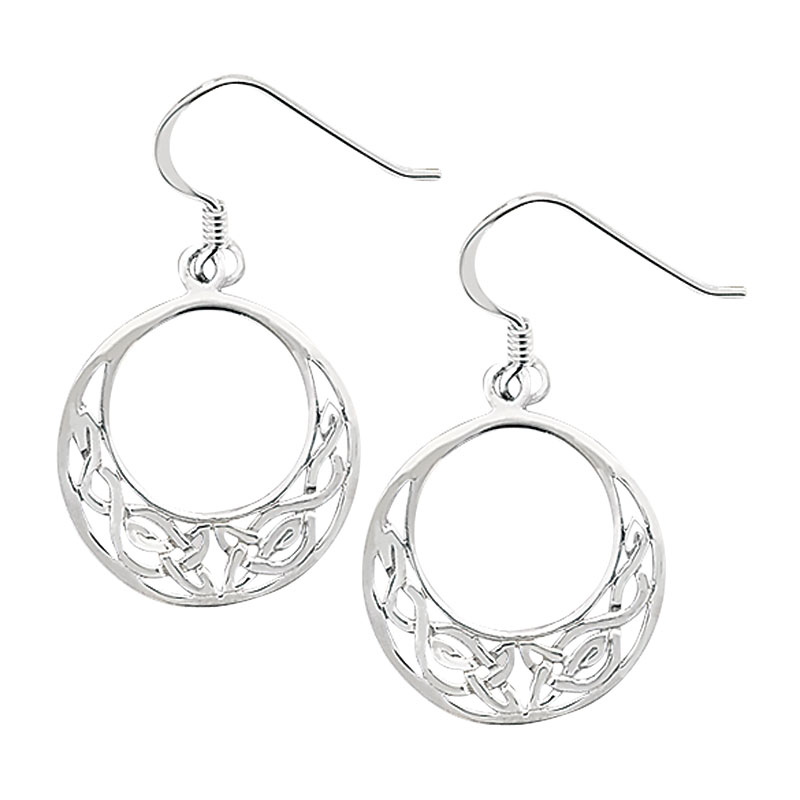 Fancy Celtic Drop Earrings