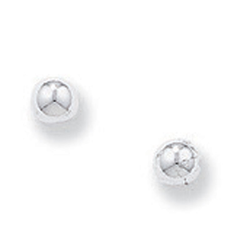 3mm Ball Stud Earrings