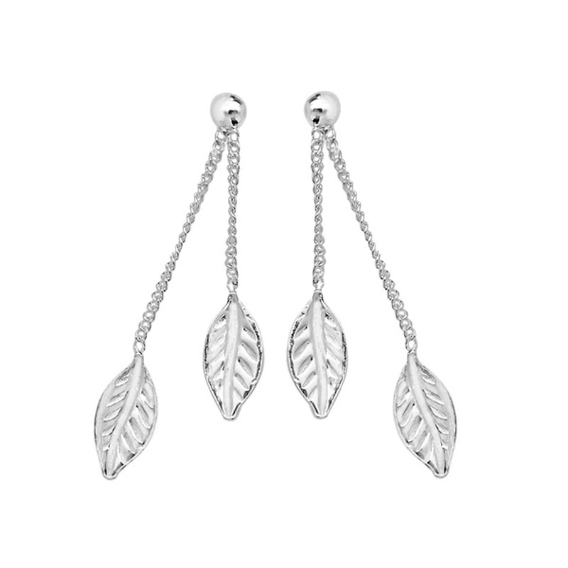 Leaf Drop Earrings