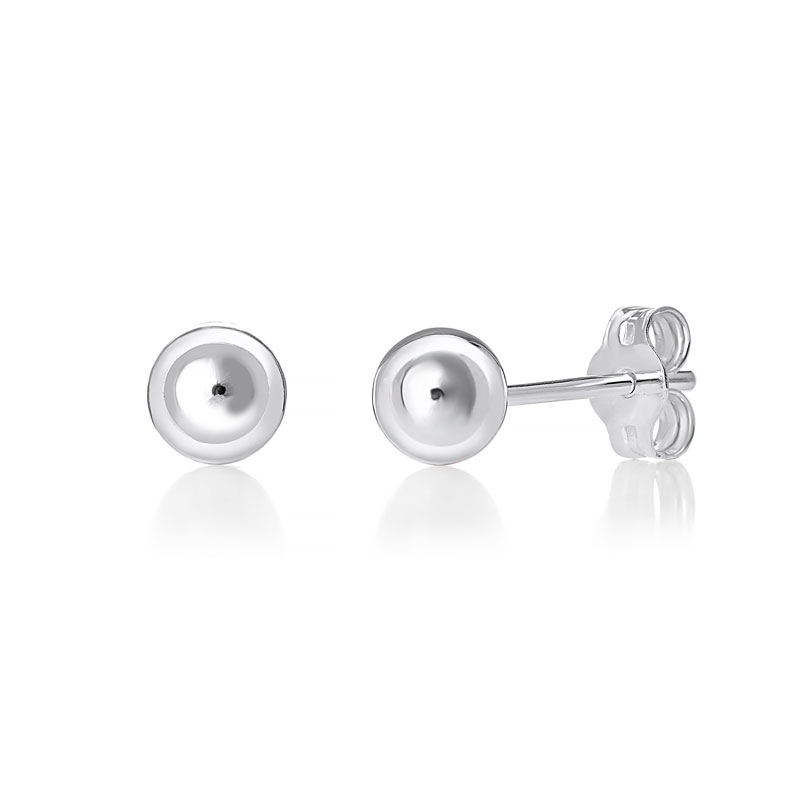 5mm Ball Stud Earrings