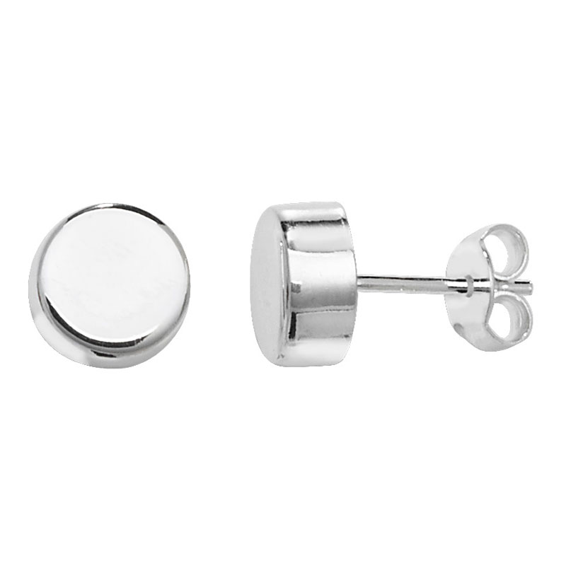 Silver Stud Style Earrings