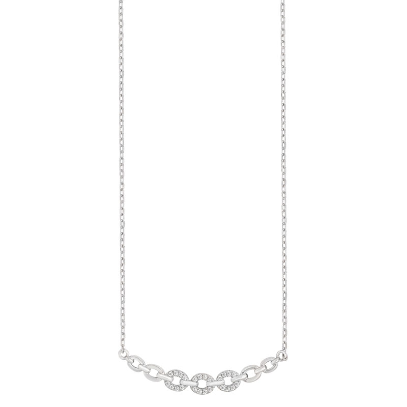 CZ Link Necklace