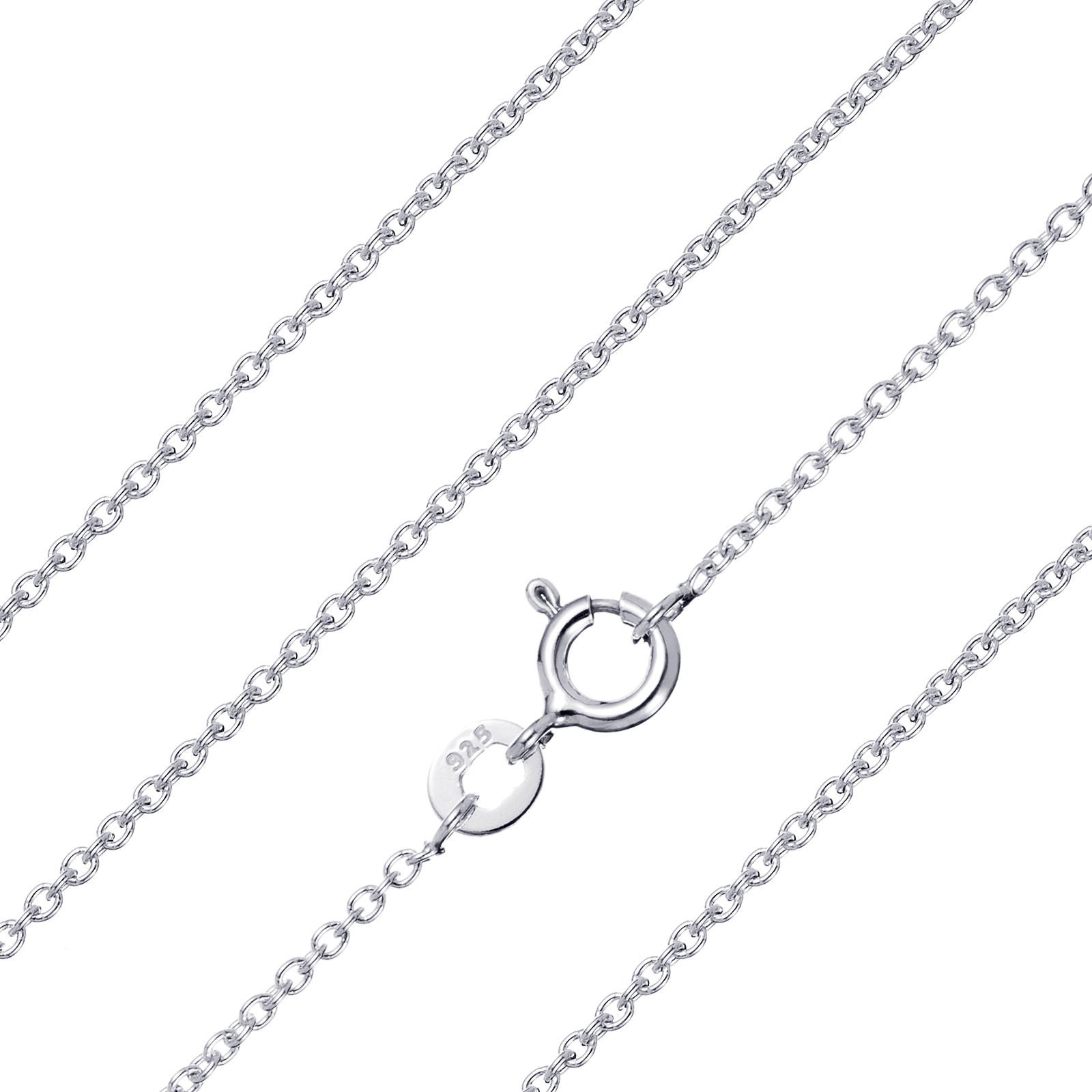 S/S 18IN Round Belcher Chain
