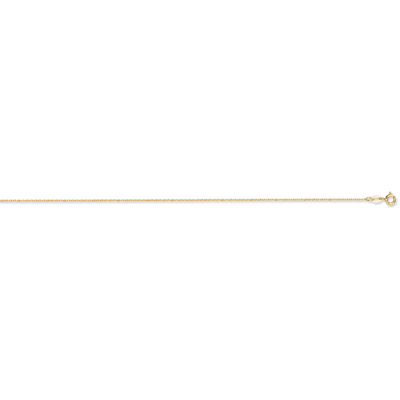18" Yellow Gold Plated Chain