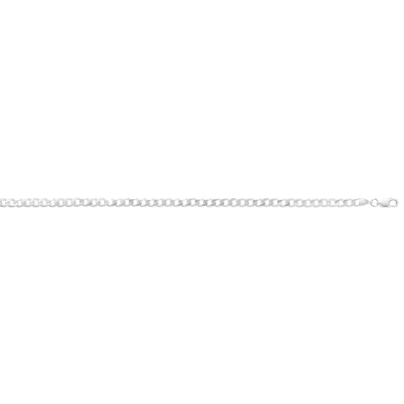 Silver 18" Curb Chain
