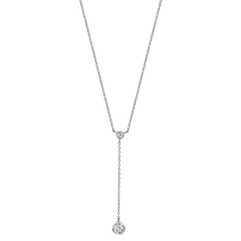 Necklace with CZ Stones