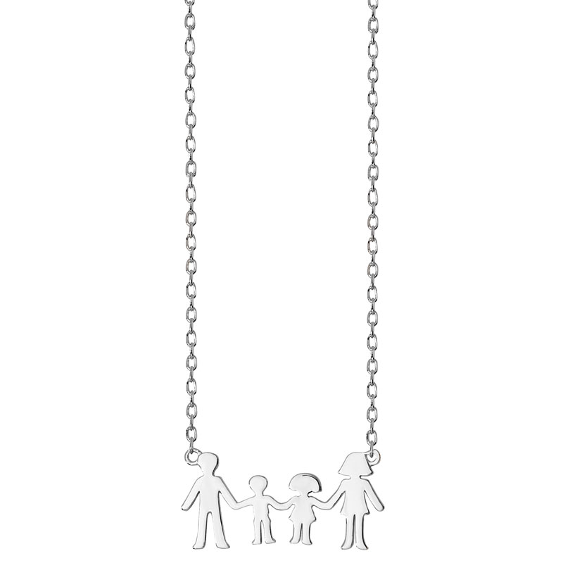 Family of four Necklace