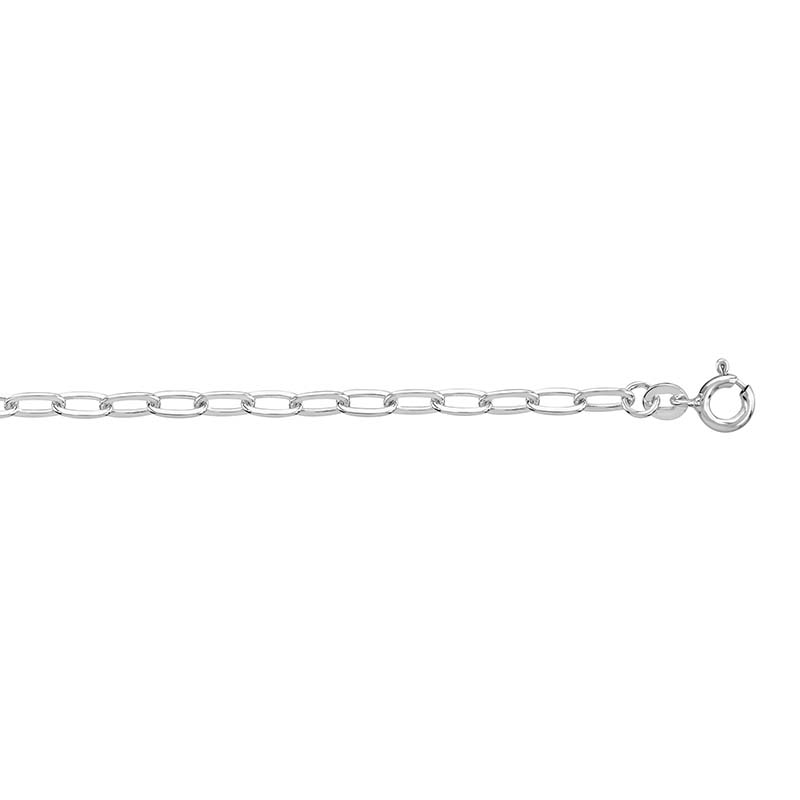 18" Sterling Silver Open Link Chain
