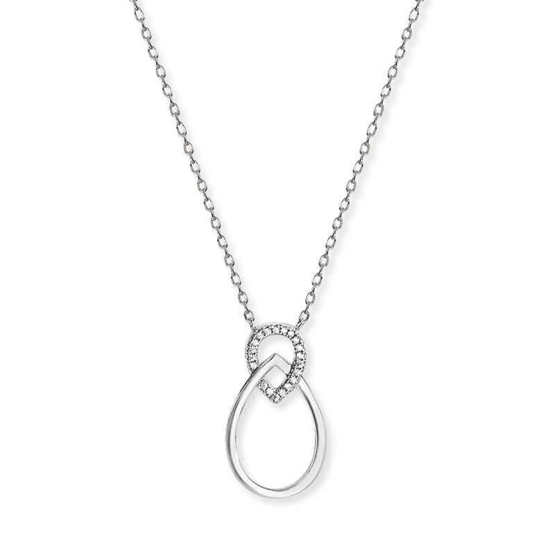 Open CZ Necklace