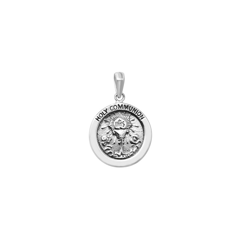 Round Holy Communion Pendant