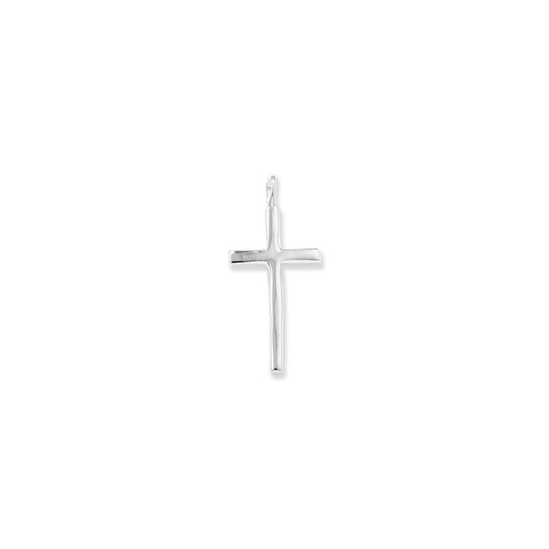 This Silver Plain Cross