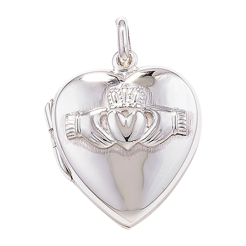 Claddagh Heart Locket