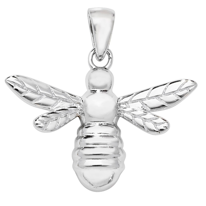 Chunky Plain Bumblebee Pendant