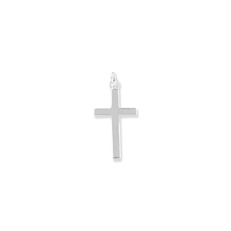 Sterling Silver Plain Cross Pendant