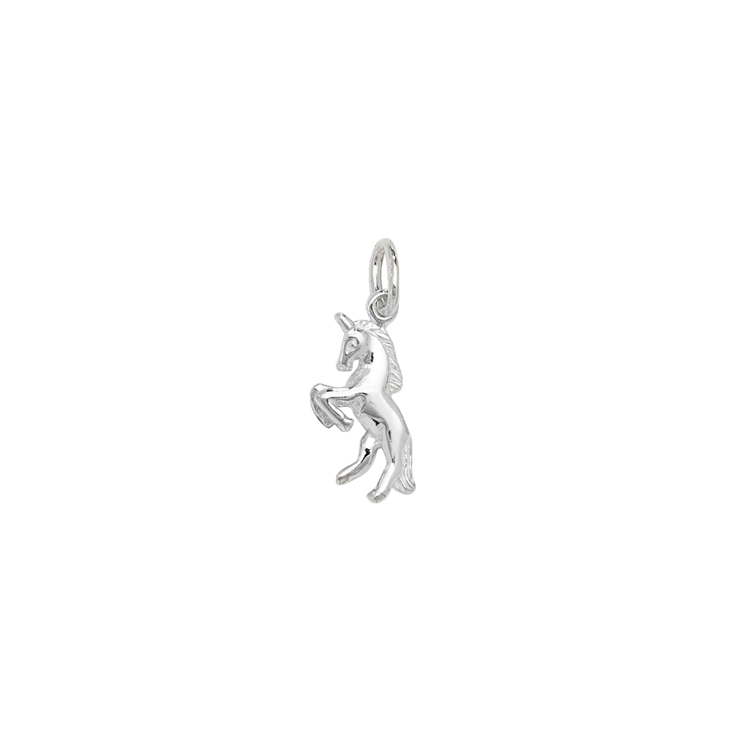 Silver Unicorn Charm Pendant