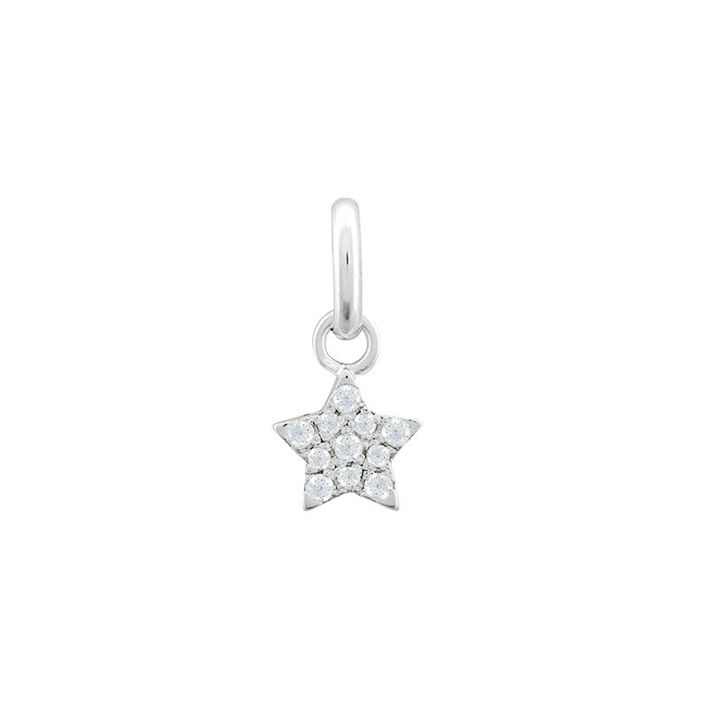 Small Star CZ Pendant