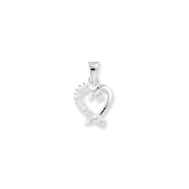 Heart Pendant with C/Z