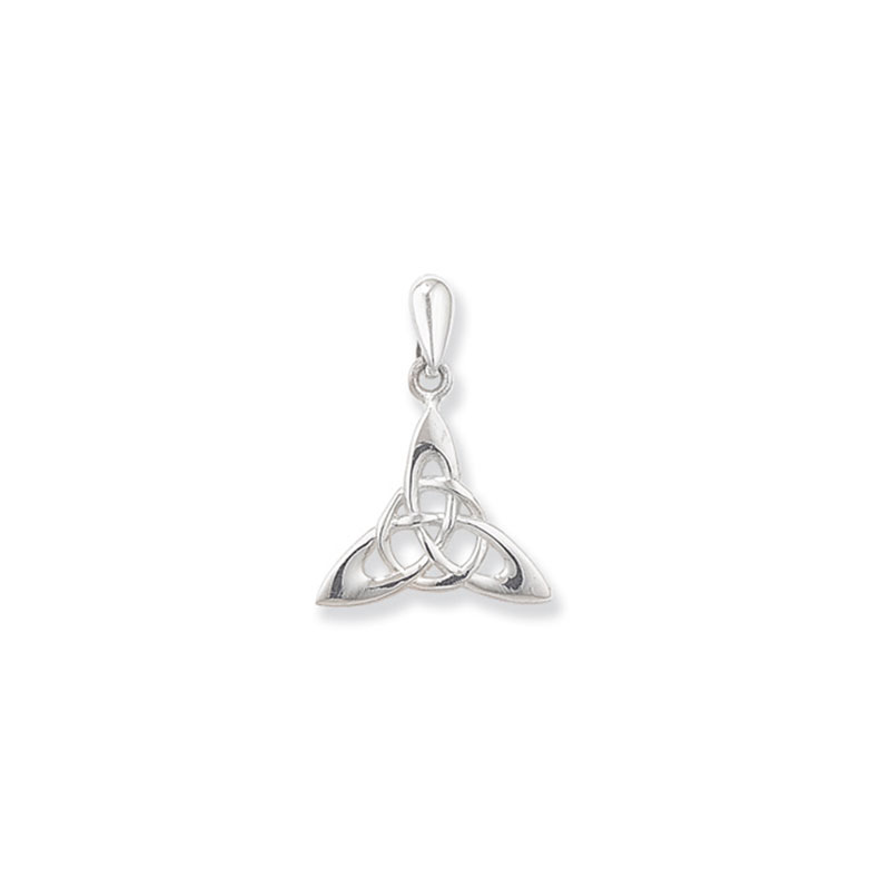 Small Silver Celtic Triangle