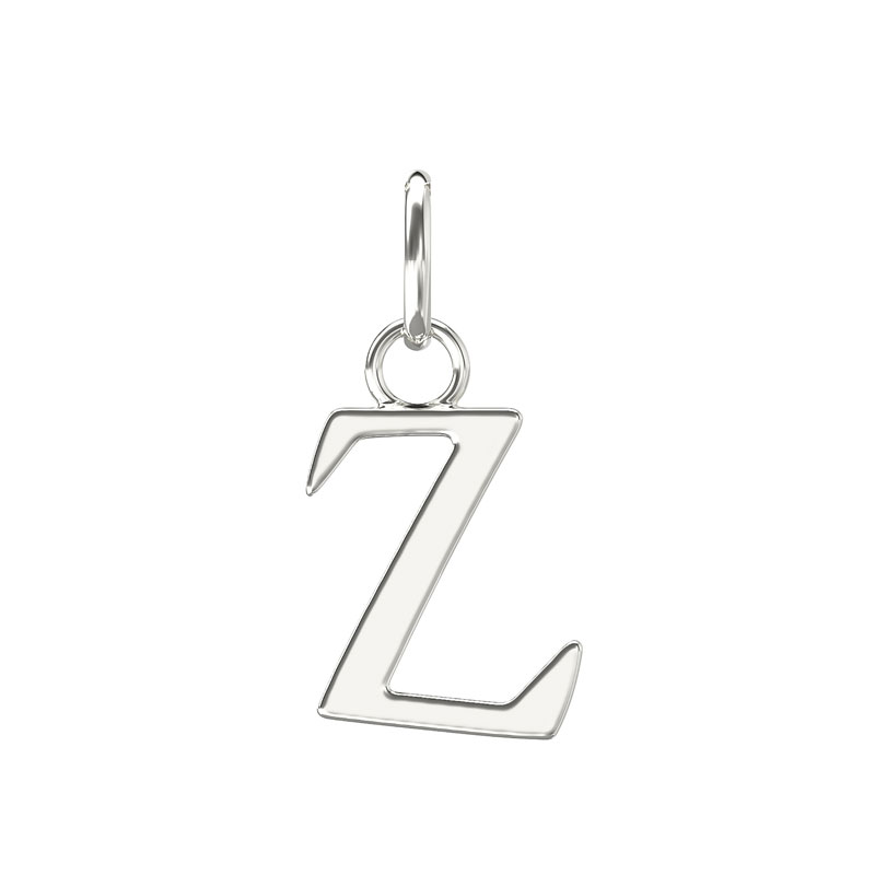 Plain Initial Pendant Z