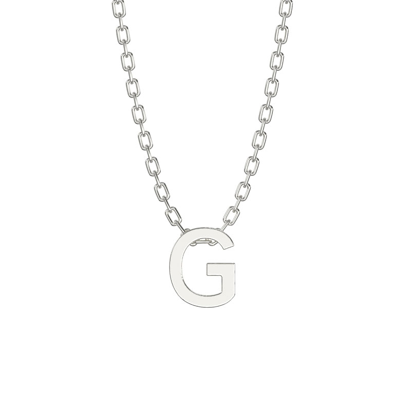 Initial Necklace G
