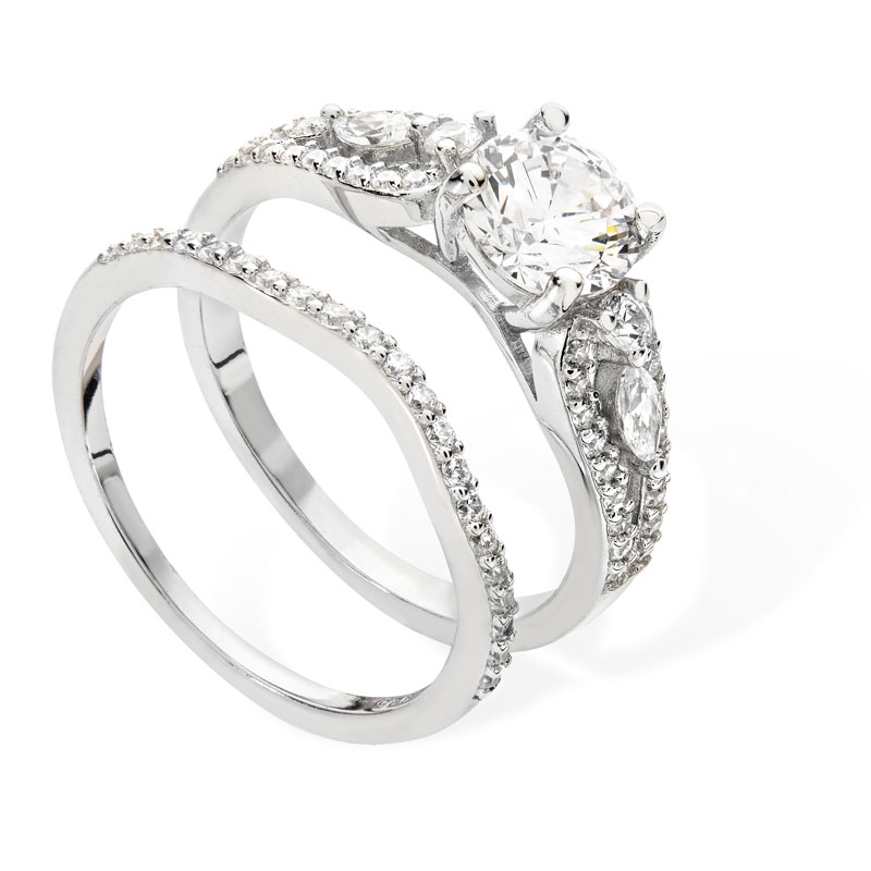 Twin Set CZ Rings